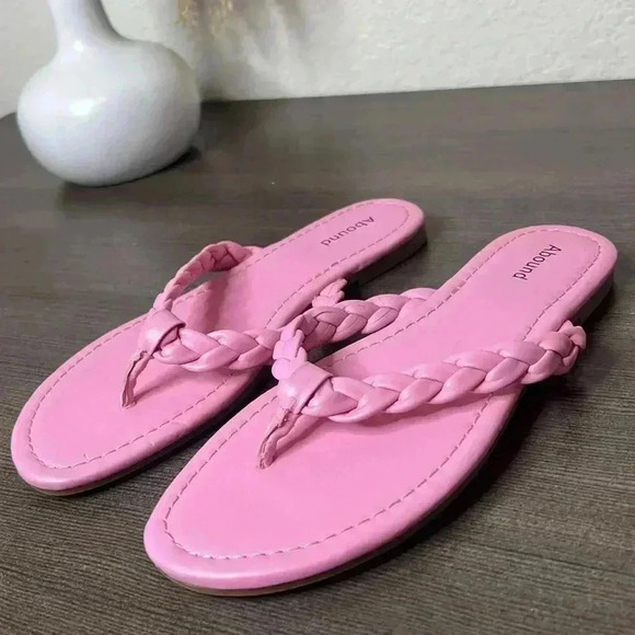 ABOUND Braided Thong Sandals Womens Size 7.5 - Picture 3 of 12
